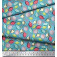 thumbnail image 2 of Soimoi Yellow Poly Georgette Fabric Stripe & Paisley Fabric Prints By Yard 52 Inch Wide, 2 of 3