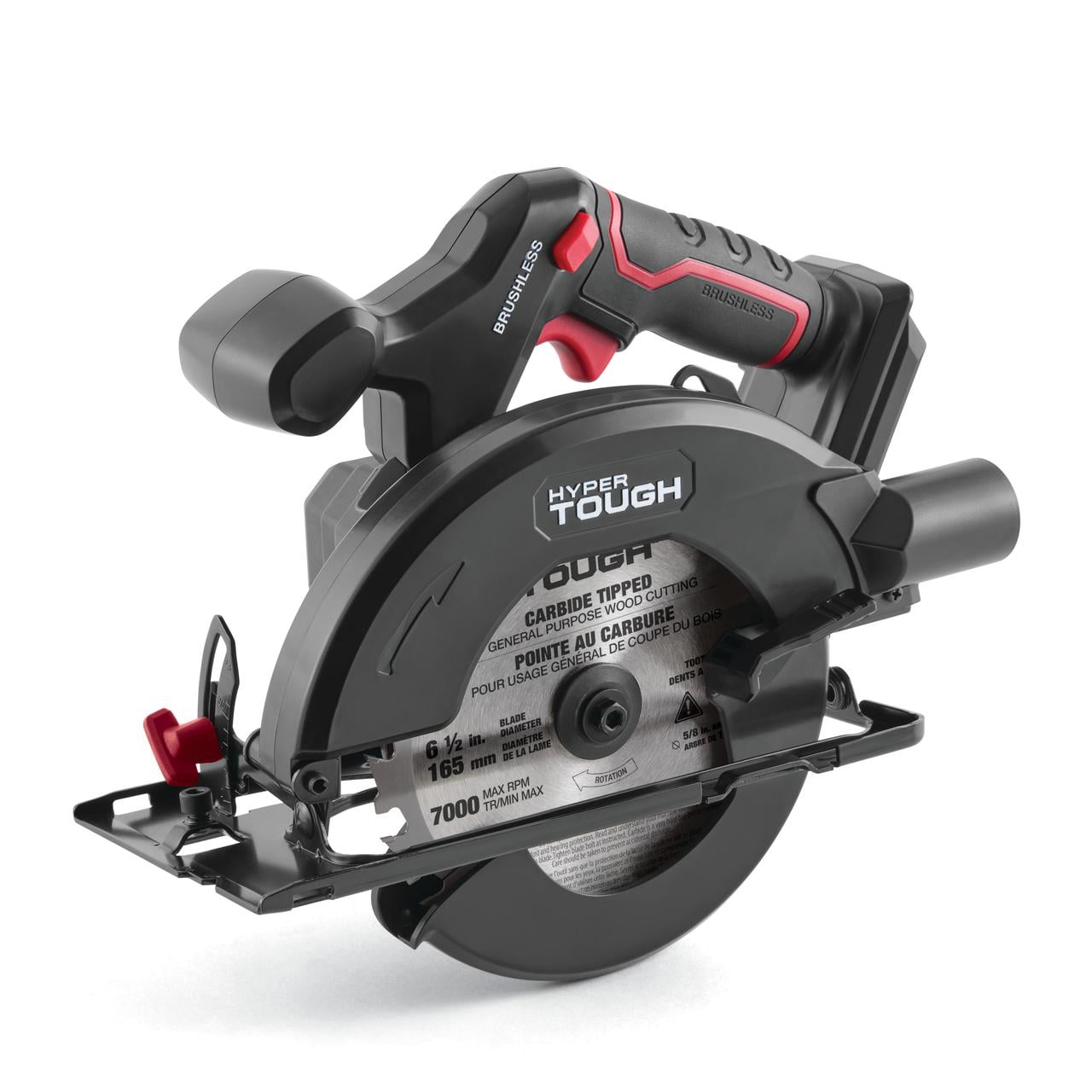 Hypertough Pl HT 20V Bl Circ Saw