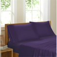 thumbnail image 1 of Egyptian Comfort Sateen Sheet Set, Purple - Double, 1 of 1