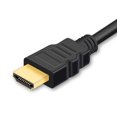 thumbnail image 1 of 1080P HD Multimedia Interface to VGA Adapter with Gold-Plated Anti-Rust Connectors, Plug-and-Play, Multiple Shielding for Stable Clear Video, ABS Housing, 3.5mm Audio Port, 15cm Cable, Compatible, 1 of 6