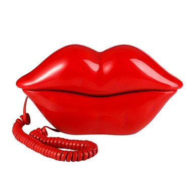 Ovzne Téléphone Lèvres Rouges Aguichant Téléphone Rétro Téléphone Téléphone Lèvres Rouges Téléphone en Liquidation