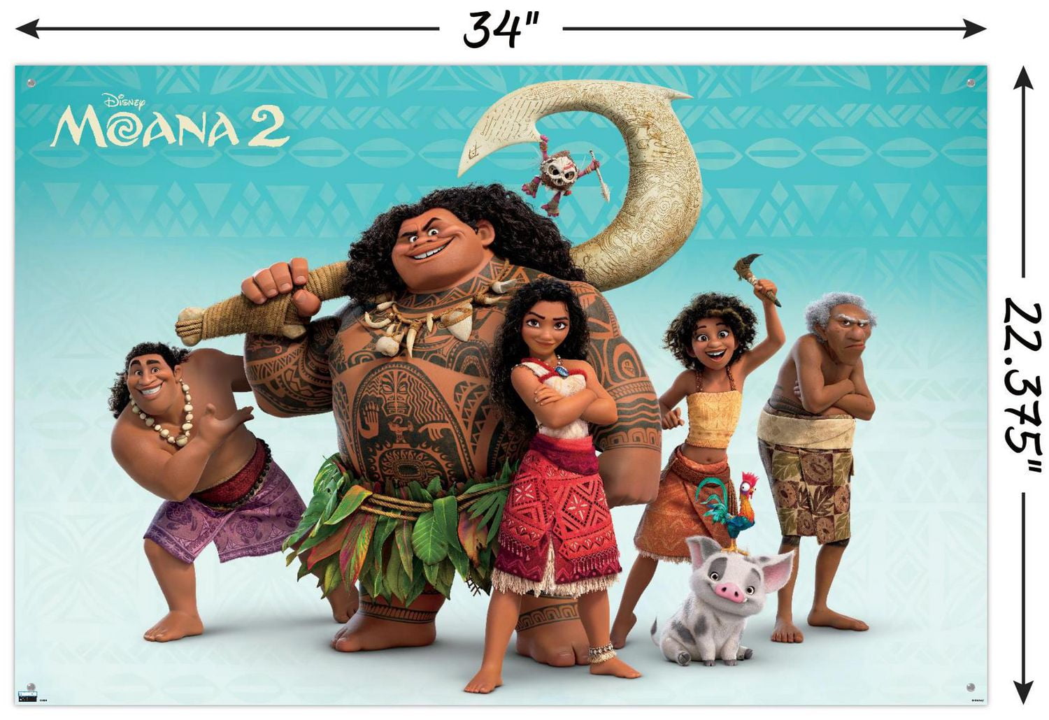 Disney Moana 2 - Groupe