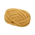 thumbnail image 2 of Luzkey Chunky Wool Yarn Jumbo Yarn Washable Hand Knitting DIY Weight Yarn Bulky Yarn for Tapestry Bed Fence Throw Rug Making Ginger Yellow, 2 of 8