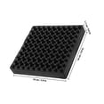 thumbnail image 2 of Luxshiny Shock Absorbing Mat for Treadmill Gym Mats for Home Black Rubber Floor Protection 1Set, 2 of 8