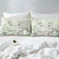 thumbnail image 4 of Erosebridal Rabbit Eggs Sheet Set Twin,Happy Easter Bedding Sets Twin Size,Teens Bedroom Decor,Breathable,3pcs, 4 of 7