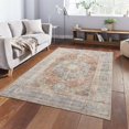 thumbnail image 5 of LaDole Rugs 8x10 Living Room Large Premium Cotton Washable Area Rug | Home Decor Boho Carpet For Living Room, Bedroom, Dining Floor |Blue Terra Multicolor, 5 of 5