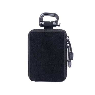 yingyy Camping Tablet Storage Bag Portable Nylon Organizer Sundries Packaging Pouch Pack Pocket Outdoor Hiking Backpacking Black