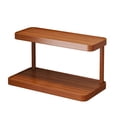 thumbnail image 2 of Two-Tier Desktop Storage Rack, Mug and Cup Holder for Office Desk, Wooden Organizer for Kitchen and Bathroom, Space-Saving Shelf for Home Use, 2 of 7