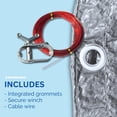thumbnail image 3 of Swimline Hydrotools Silver King Couverture d'Hiver pour Piscines Rondes hors Terre de 12 Pi, 3 of 7