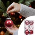 thumbnail image 1 of 6CM6PC Christmas Decorations Tree Ball Bauble Hanging Home Party Ornament Decor, 1 of 4