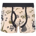 thumbnail image 1 of MIASHUI Boys Boxer Shorts Cotton Pattern Boxer Brief Underwear,Beige,8-9 Years, 1 of 2