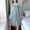 Green, variant on Sakmal Casual Moomoo Nightgowns for Women Pink Silky Knee Length Mumu Dress Short Sleeve Floral Nightgowns for Women
