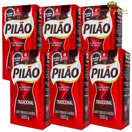 Pilão Café Tostado & Molido - Roasted & Ground Coffee 500g/1.10lbs