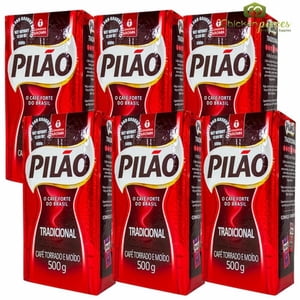 Pilão Café Tostado & Molido - Rôtis & Café au sol 500g/1.10lbs