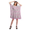 thumbnail image 2 of Moomaya Robe Courte de Caftan de Plage, Robe de Couverture Imprimée, Kaftan pour Femmes, Tenue de Plage, Couverture, 2 of 4