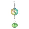 thumbnail image 1 of Wzzjkit Painted Hummingbird Shaped Feeder Wind Chime Outdoor Pendant Sunlight Refractor, 1 of 6