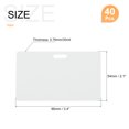 thumbnail image 2 of 40 Pack Blank Cards 30mil ID Cards Blank Plastic Cards White, 2 of 6