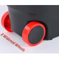 thumbnail image 4 of Ensemble de Vadrouille et Seau, Vadrouille Rotative et Seau avec Essoreuse, Vadrouilles pour Système de Nettoyage de Plancher, Seau de Vadrouille pour Plancher en Acier Inoxydable à 360° sur Roues, 3 Têtes de Rechange de Vadrouille en Microfibre, 4 of 5