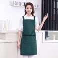 thumbnail image 1 of Chmadoxn Kitchen Gadgets, Kitchen Accessories, Kitchen Apron Multiple Colors Available Waterproofs And Oil Proof Washable Dirt Resistants Suitable For Kitchen Baking Room Polyester Apron, 1 of 6