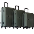 thumbnail image 1 of Jetstream 3-Piece Hardside Luggage Set, 20/24/28 in, Olive, 1 of 13