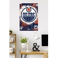 thumbnail image 3 of NHL Edmonton Oilers - Maximalist Logo 23 Wall Poster, 22.375" x 34", 3 of 4