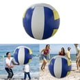 thumbnail image 2 of COCEQUC New Giant PVC Inflatable Beach Volleyball Big Football Meeting Ball Sports Grass Outdoor Ball Beach Volleyball Building Fun, 2 of 8
