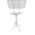 thumbnail image 4 of Carolina Classics Tabouret de Tracteur August avec Dossier en Blanc, 4 of 9