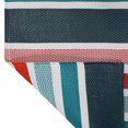 thumbnail image 5 of 6'x9' Fourline Stripe Polyweave Outdoor Rug, 5 of 5