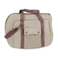 thumbnail image 1 of Small Pet Carrier for Small Dogs and Cats - Washable Semi-Open Pet Travel Tote Bag - Adjustable Strap Pet Carrier for Cat Travel Bag - 9.8 x 15.7 x 13 Inch - Light Rose, 1 of 1