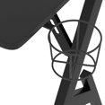 thumbnail image 5 of vidaXL Gaming Desk with Y Shape Legs Black 90x60x75 cm, 5 of 5