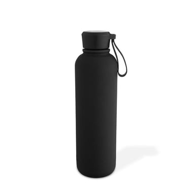 Gourde en acier inoxydable à double paroi et isolation sous vide Mainstays de 500 ml avec couvercle étanche, pour les voyages et les activités de plein air
