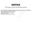 thumbnail image 2 of TEC Rear Ceramic Disc Brake Pads TEC-1451 for Car Honda Accord Acura TSX, 2 of 10