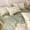 Vintage Vert Floral, variante sur JOLUSERE Ensemble de Housse de Couette en Coton Biologique 100 %, Ensemble de Literie Doux Réversible à Fleurs Vert Vintage 3 Pcs Grand Lit