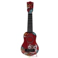 thumbnail image 2 of Kid Guitar Toys, ABS Ukulele Portable Stainless Steel String Anti Break  for Early Educational for Music Instrument Learning for Preschool Children Red,Blue, 2 of 7