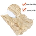 thumbnail image 4 of Invisible Wire in Hair Extensions Miracle Secret Hairpieces Curly Straight Synthetic hair, 4 of 6