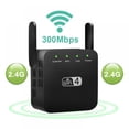 thumbnail image 1 of 2.4G/5G Wireless WiFi Repeater WiFi Extender 1200Mbps Long Range Wifi Repeater Wi-Fi Signal Amplifier, 1 of 2