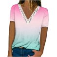 thumbnail image 1 of Pompotops Femmes de la Mode Casual Manches Longues Boutons Sweatshirt Imprimé Confortable Tops Blouse, 1 of 6