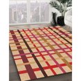 thumbnail image 3 of Ahgly Company Machine Washable Indoor Rectangle Transitional Yellow Orange Area Rugs, 2' x 3', 3 of 7
