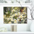 thumbnail image 1 of Daisies Flowers Under the Window - Floral Art Canvas Print, 1 of 3