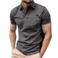 thumbnail image 1 of asjyhkr Golf Shirts for Men Quick drying Performance Short Sleeve Moisture-Wicking Workout Collared Shirts, 1 of 5