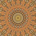 thumbnail image 1 of Ahgly Tapis d'Intérieur Lavable en Machine Carré Acajou Brun, 5 Pieds Carré, 1 of 7