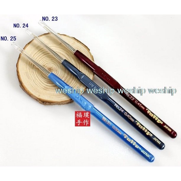 Japan Hiroshima tools Tulip superfine 0.35mm 0.40mm 0.45mm Crochet