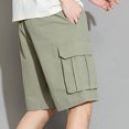 thumbnail image 4 of Diufon Men's Athletic Shorts Drawstring Waisted Outdoor Sport Shorts Spring Summer Hiking Shorts with Pockets, 4 of 6