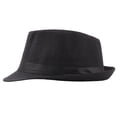 thumbnail image 3 of Birdeem Jazz Hat Mens Breathable Linen Top Hat Hat Curly, 3 of 5