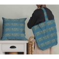 thumbnail image 5 of Soimoi Blue Rayon Fabric Lace Border Abstract Print Fabric by Yard 56 Inch Wide, 5 of 5