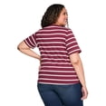 thumbnail image 3 of Lane Bryant Women's Plus Crew-Neck T-Shirt, 3 of 6