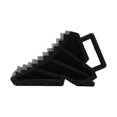 thumbnail image 4 of Miulika Wheel Chock Anti Slip Multifunctional Accessory Practical Outdoor Tire Chock Black Car, 4 of 9