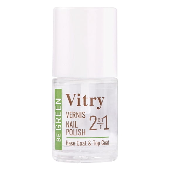 Vitry Be Green nail polish 2 in 1 base coat & top coat