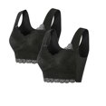 thumbnail image 1 of Timegard Bras for Women Plus Size Lace No Underwire Full-Coverage High Support Comfort Everyday Bras, 1 of 5