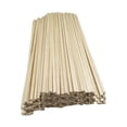 thumbnail image 2 of 100 Pieces Unfinished Wood Sticks for Crafts Model Building Home Decoration 300cm, 2 of 8